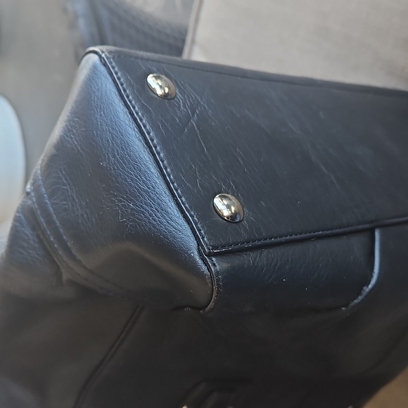 Coach Black Leather Bag - Picture 7 of 16